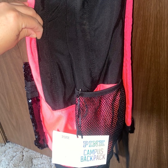 Pink Campus Backpack - Picture 4 of 6